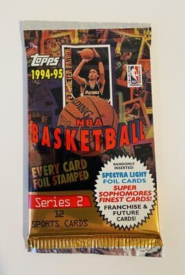1994-95 Topps Series 2 Basketball Pack