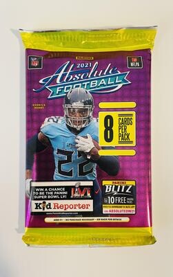 2021 Panini Absolute Football NFL Blaster Pack**IN STOCK**