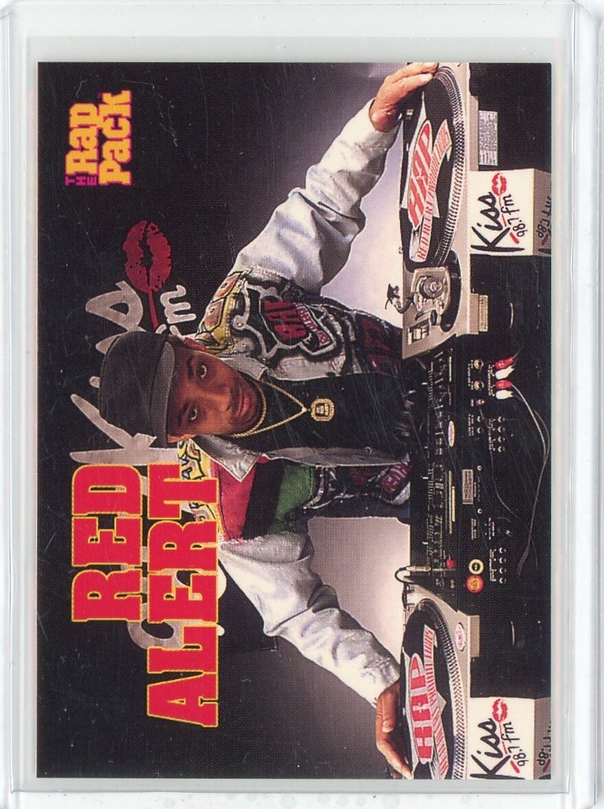 1991 The Rap Pack Red Alert Card #28