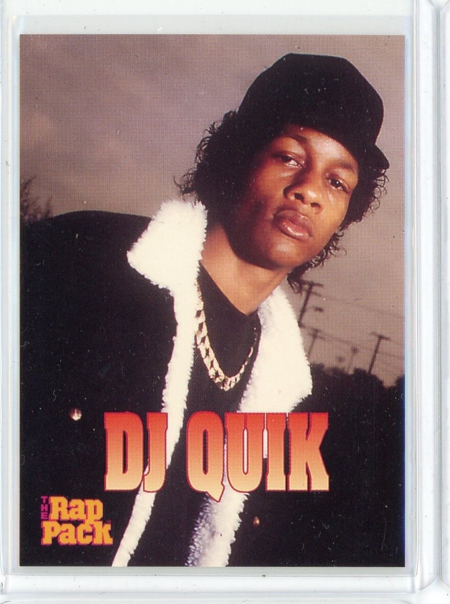 1991 The Rap Pack Dj Quick Card #26