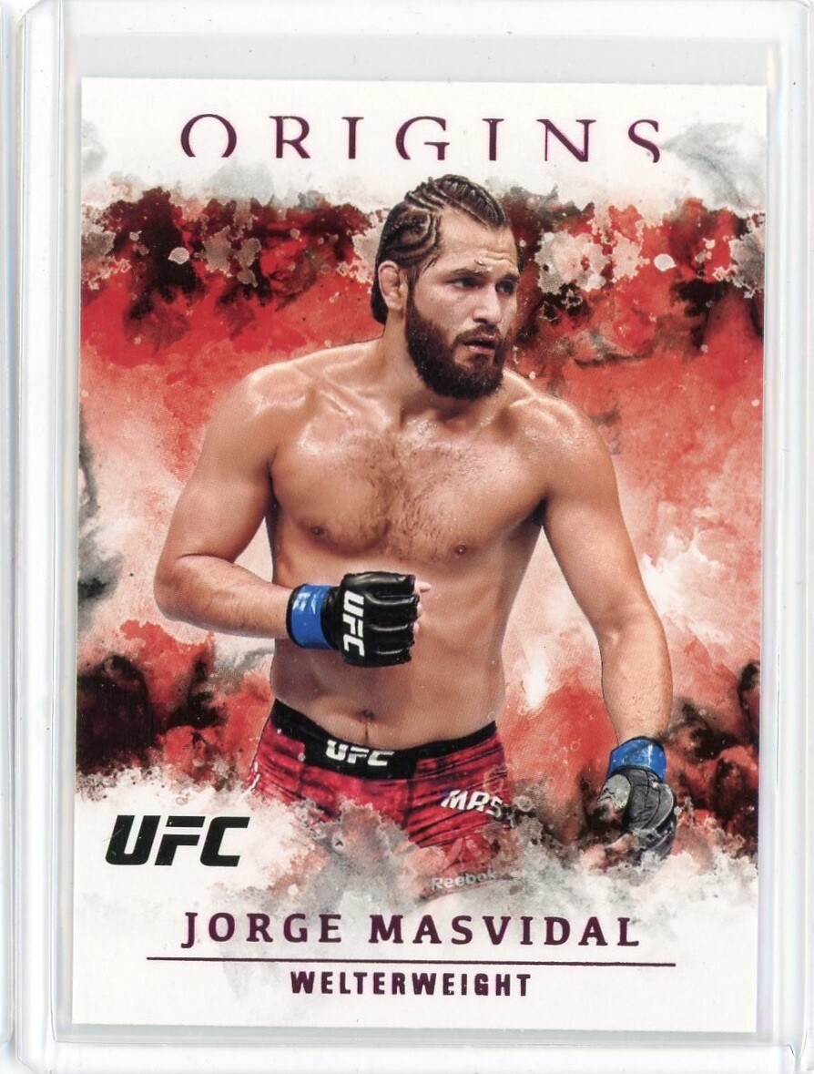 2021 Panini Chronicles UFC Jorge Masvidal Origins Card #31