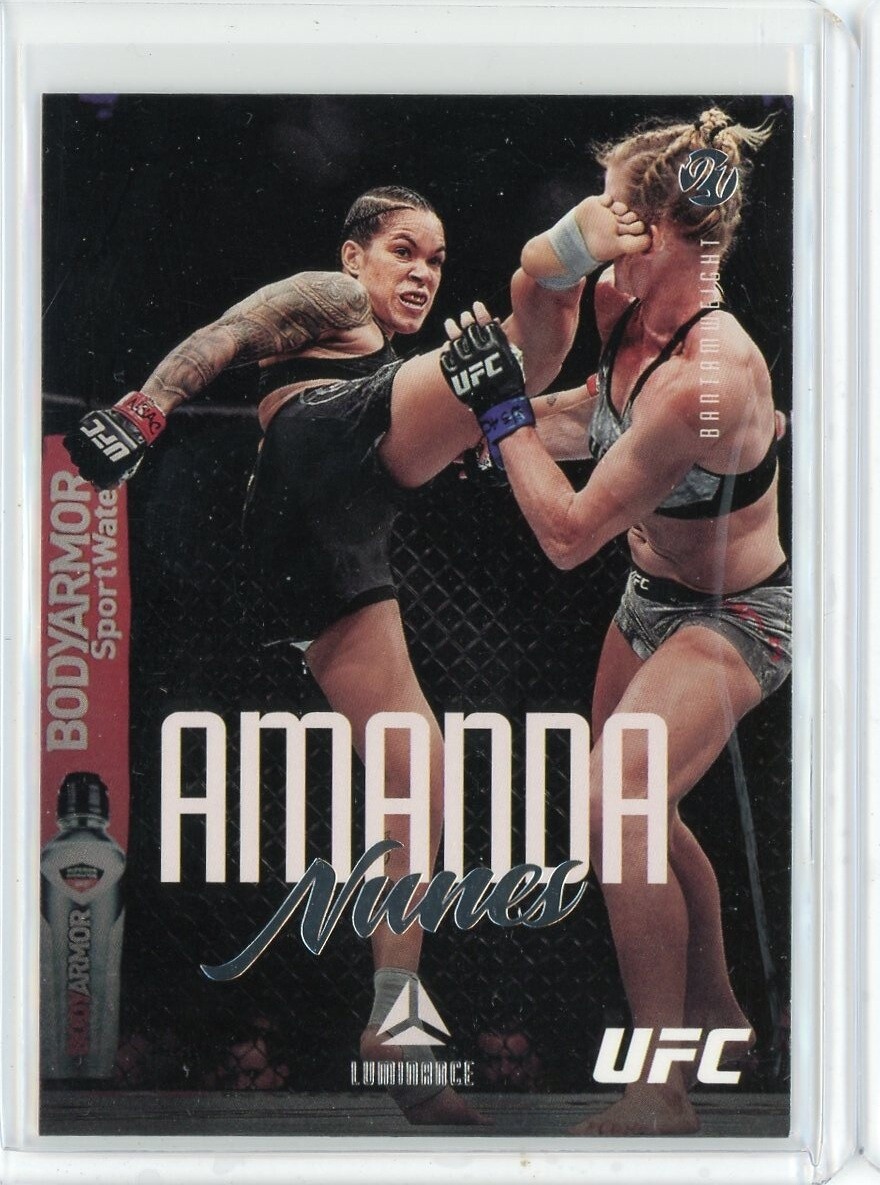 2021 Panini Chronicles UFC Amanda Nunes Luminance Card #53