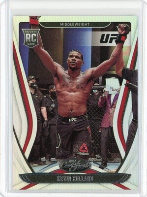 2021 Panini Chronicles UFC Kevin Holland Certified RC Card #140