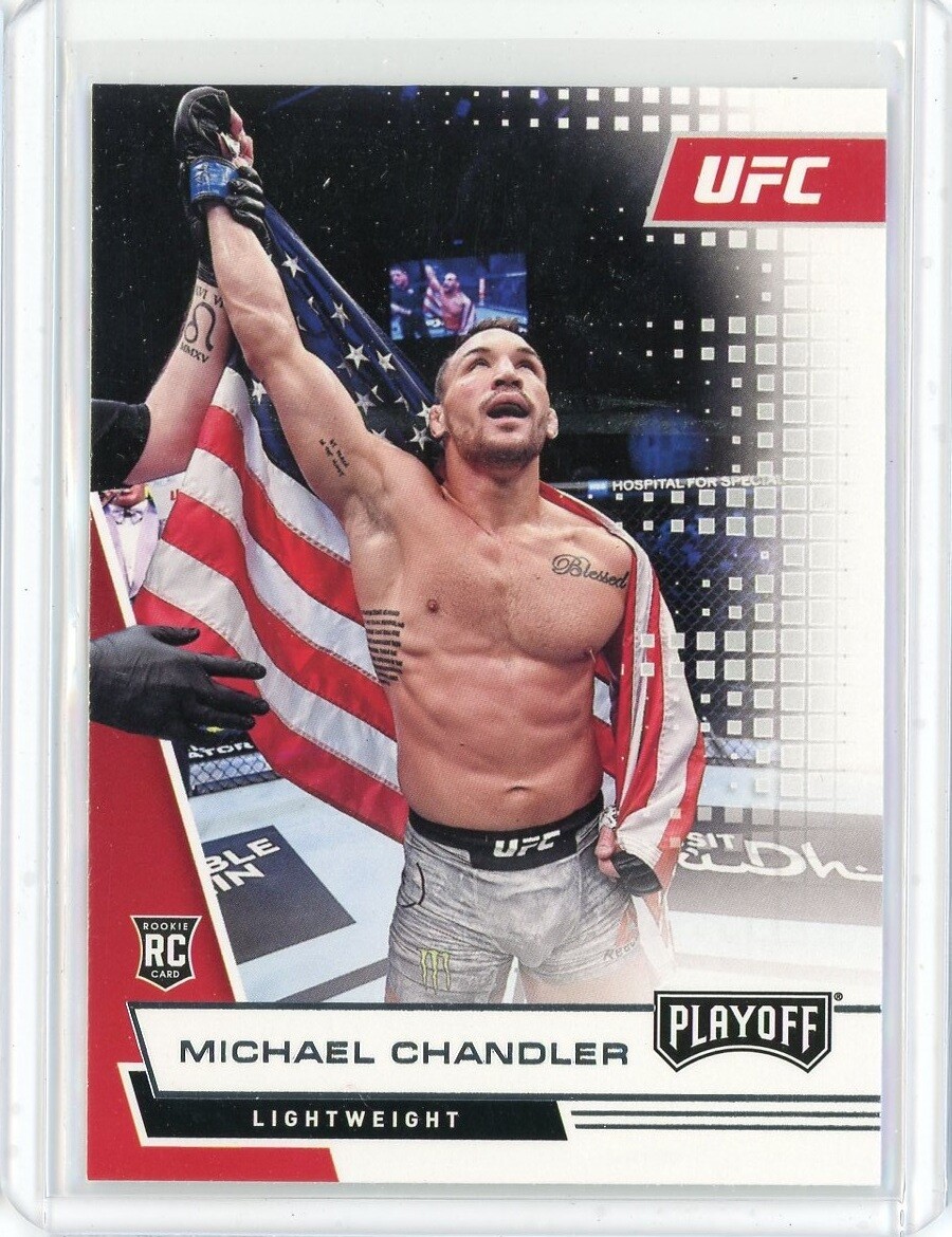 2021 Panini Chronicles UFC Michael Chandler Playoff RC Card #65