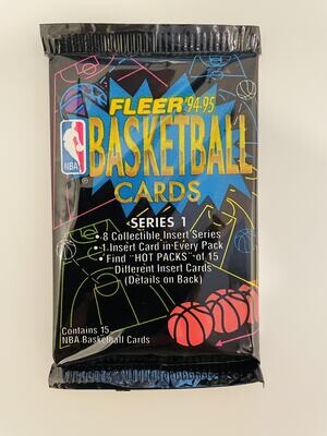 1994-95 Fleer Basketball Series1 Pack