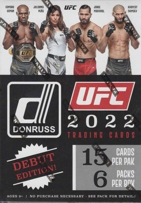 2022 Panini Donruss UFC Blaster Box **PRE ORDER