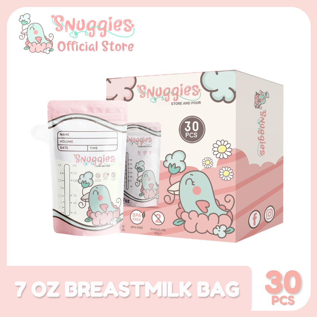 Snuggies - Store and Pour Pink (7oz) 30pcs