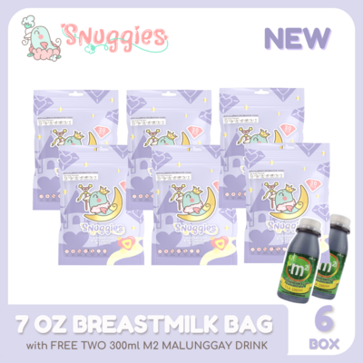 PROMO! Buy 6 boxes of Snuggies Princess 7oz and get a Free 2 (300 ml) m2 Malunggay Drink