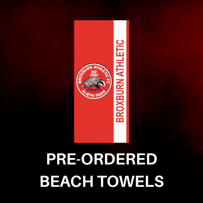 Pre-ordered beach towels