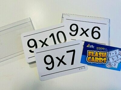 Flash Cards - Multiplication (55 piece)