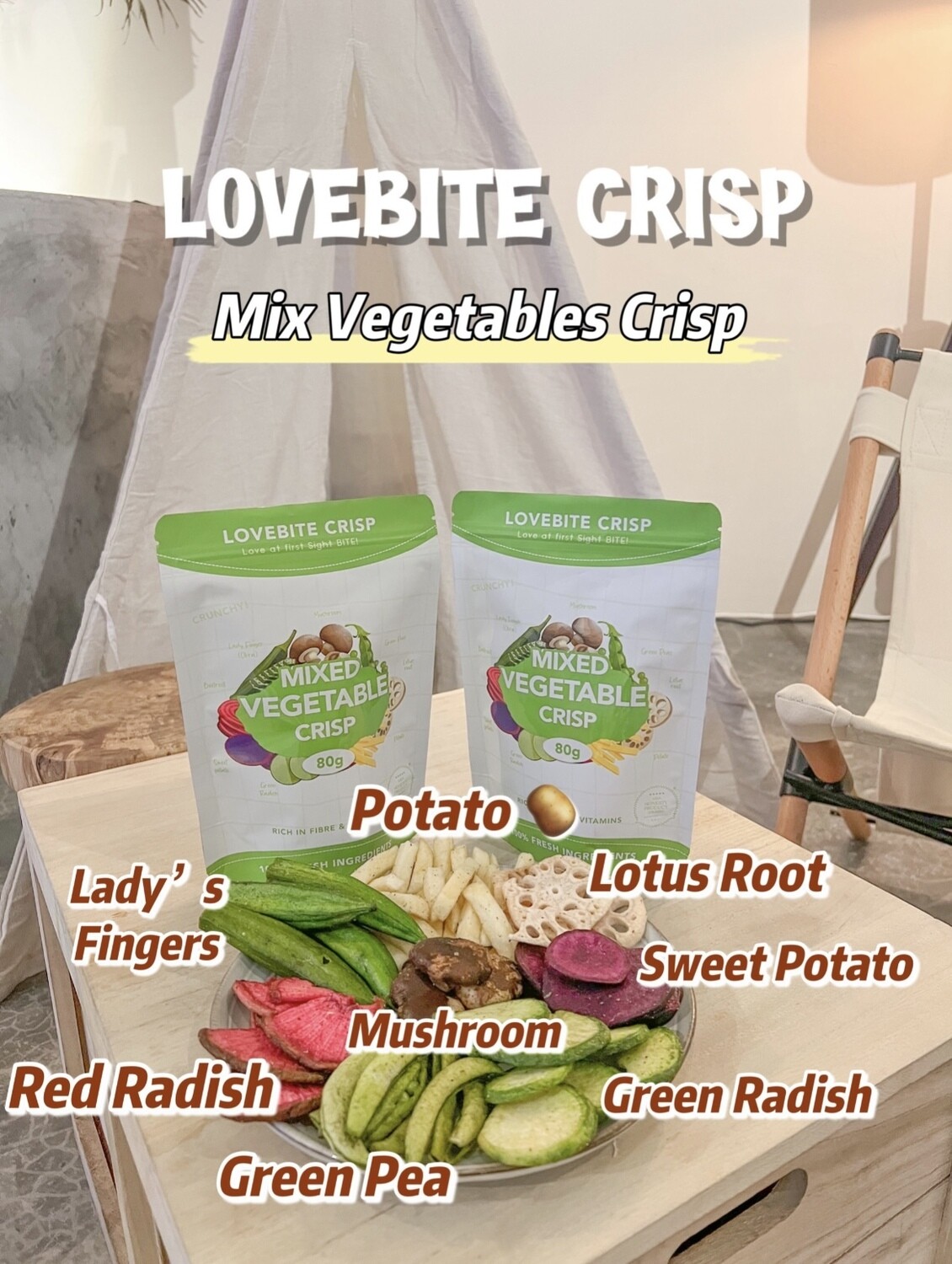 Mixed Vegetable Crisp