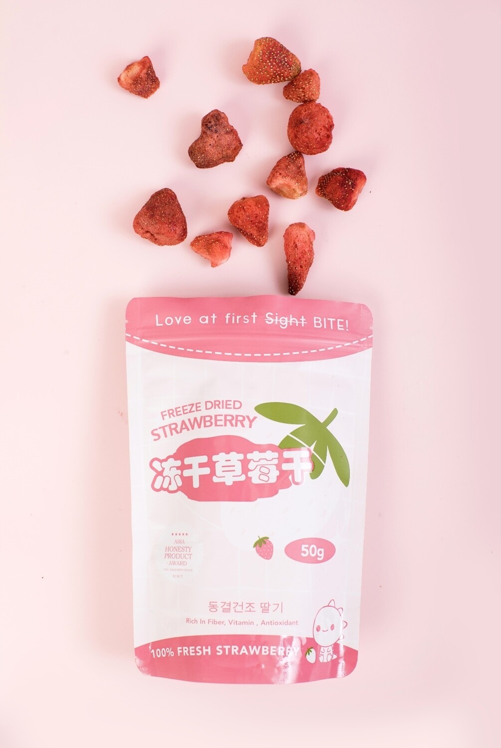 Freeze Dried Korean Strawberry