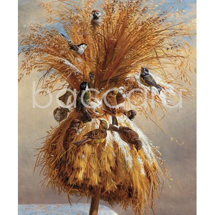 2033 kunstkort 12x17 cm 5-pakk