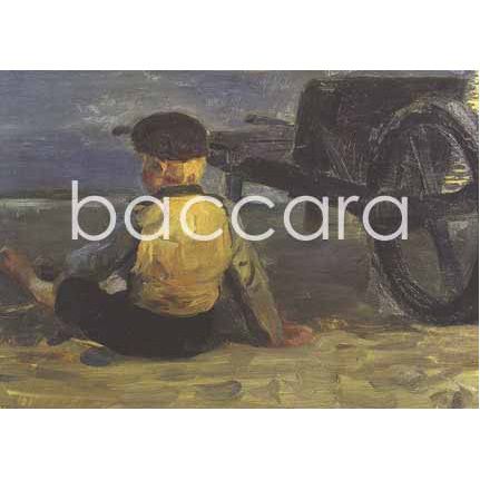 187 P. S. Kr�yer kunstkort 12x17 cm 5-pakk