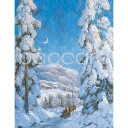 2004 kunstkort 12x17 cm 5-pakk