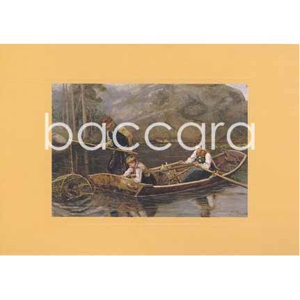 174 J Eken√¶s kunstkort 12x17 cm 5-pakk