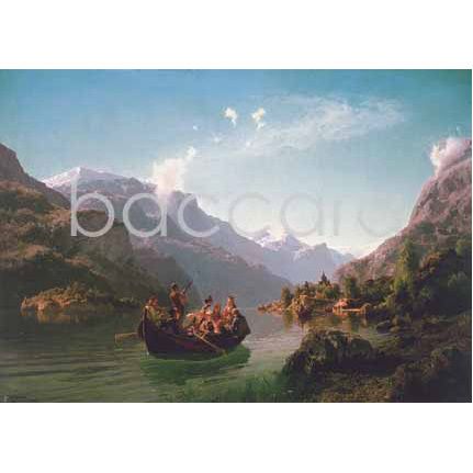 125 Tidemand &amp; Gude kunstkort 12x17 cm 5-pakk