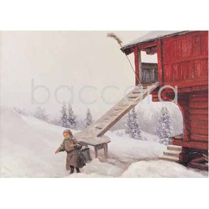 2039 Christian Skredsvig kunstkort 12x17 cm 5-pakk