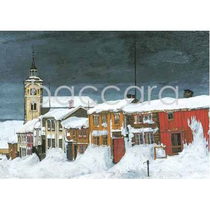 2019 kunstkort 12x17 cm 5-pakk