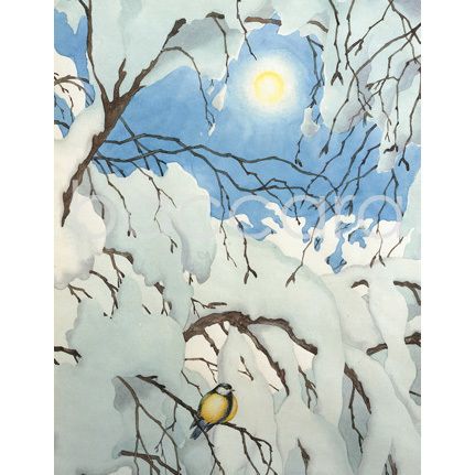 2015 kunstkort 12x17 cm 5-pakk