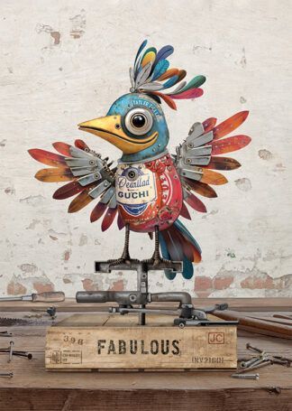 Bug Art Scraps Doble Kort 12x17