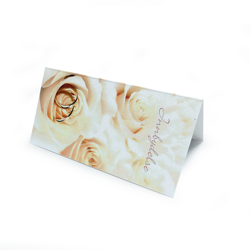 Doble Bryllupsinvitasjoner med konvolutt 175x85mm