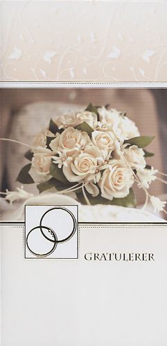 Bryllup 11x21cm