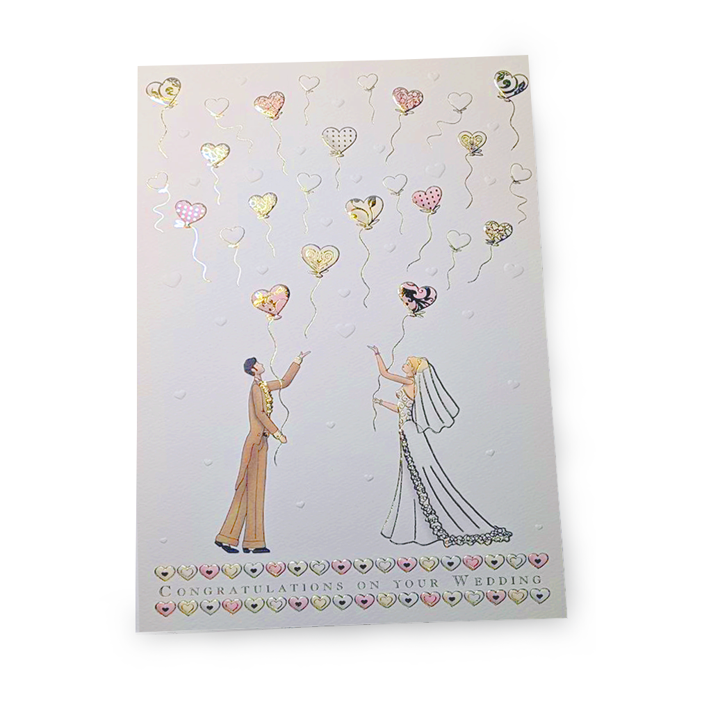 A4 kort med konvolutt