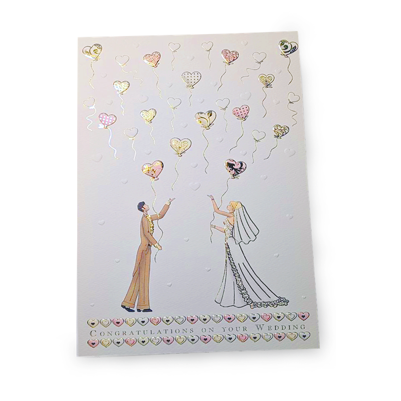 A4 kort med konvolutt