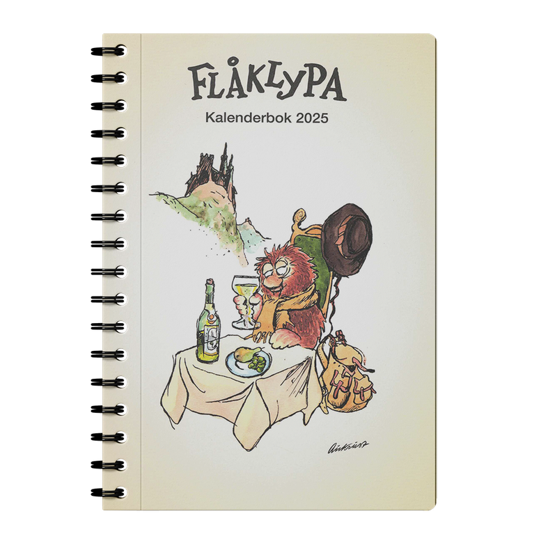 A5 Kalenderbok Flåklypa 2025