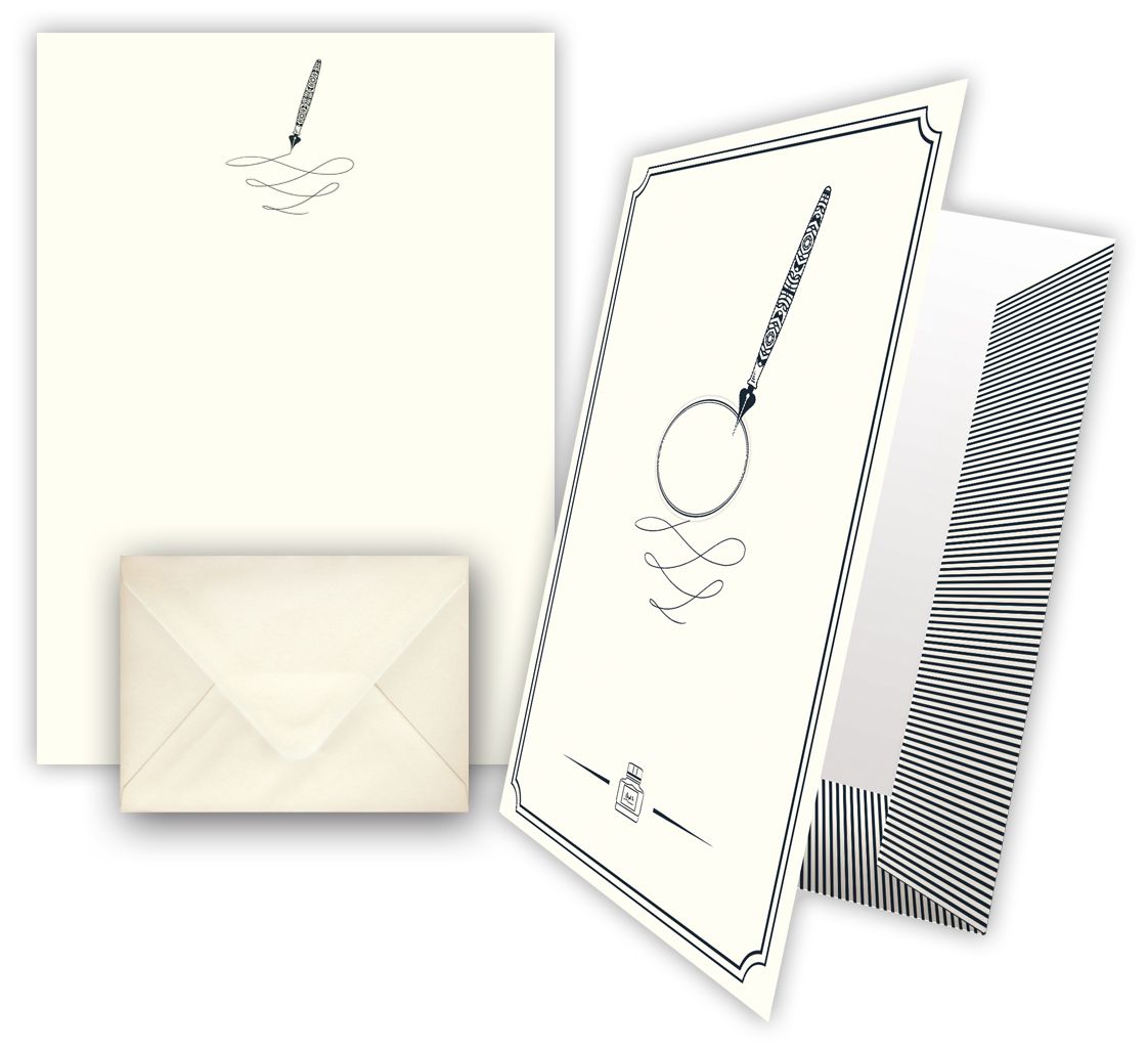 Q5817Quire Brevark - Pennesplitt