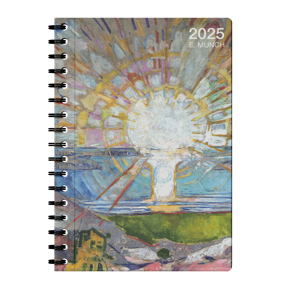 A5 Kalenderbok Munch 2025