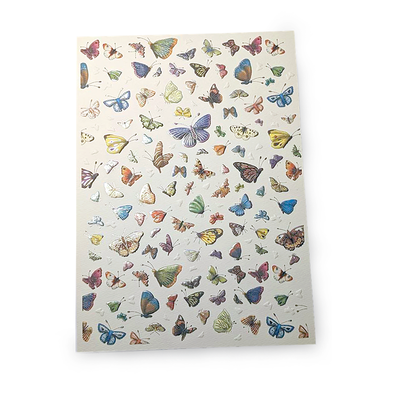 A4 kort med konvolutt