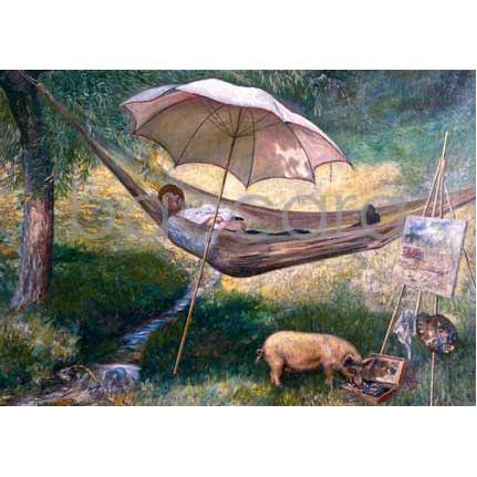 657 Th. Kittelsen kunstkort 12x17 cm 5-pakk