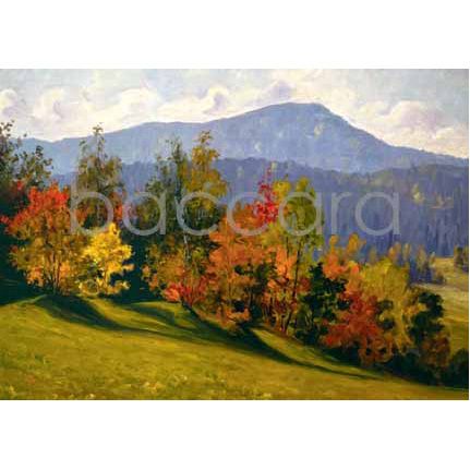 659 Gustav Wentzel kunstkort 12x17 cm 5-pakk