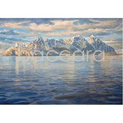 573 Karl Erik Harr kunstkort 12x17 cm 5-pakk