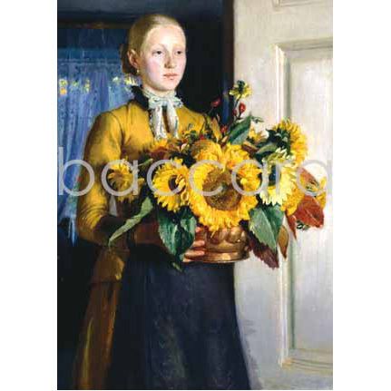 639 M Ancher kunstkort 12x17 cm 5-pakk