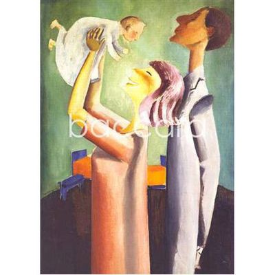 547 Per Krohg kunstkort 12x17 cm 5-pakk
