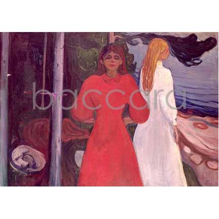 648 Edvard Munch kunstkort 12x17 cm 5-pakk