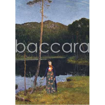 629 Chr. Skredsvig kunstkort 12x17 cm 5-pakk