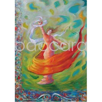 610 Elling Reitan kunstkort 12x17 cm 5-pakk