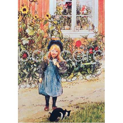 594 Carl Larsson kunstkort 12x17 cm 5-pakk