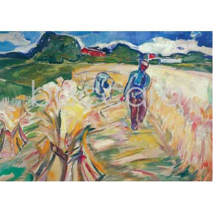 527 Edvard Munch kunstkort 12x17 cm 5-pakk