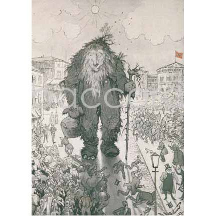 414 Th. Kittelsen kunstkort 12x17 cm 5-pakk