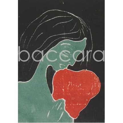 398 Edvard Munch kunstkort 12x17 cm 5-pakk