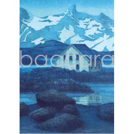 590 Eva Harr kunstkort 12x17 cm 5-pakk