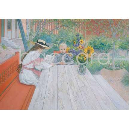 474 Carl Larsson kunstkort 12x17 cm 5-pakk
