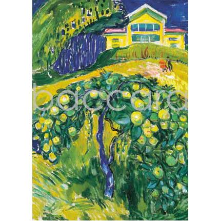 360 Edvard Munch kunstkort 12x17 cm 5-pakk