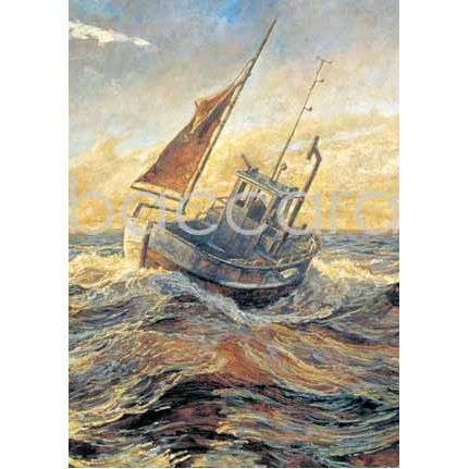 567 Karl Erik Harr kunstkort 12x17 cm 5-pakk