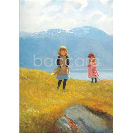 505 Hans Dahl kunstkort 12x17 cm 5-pakk